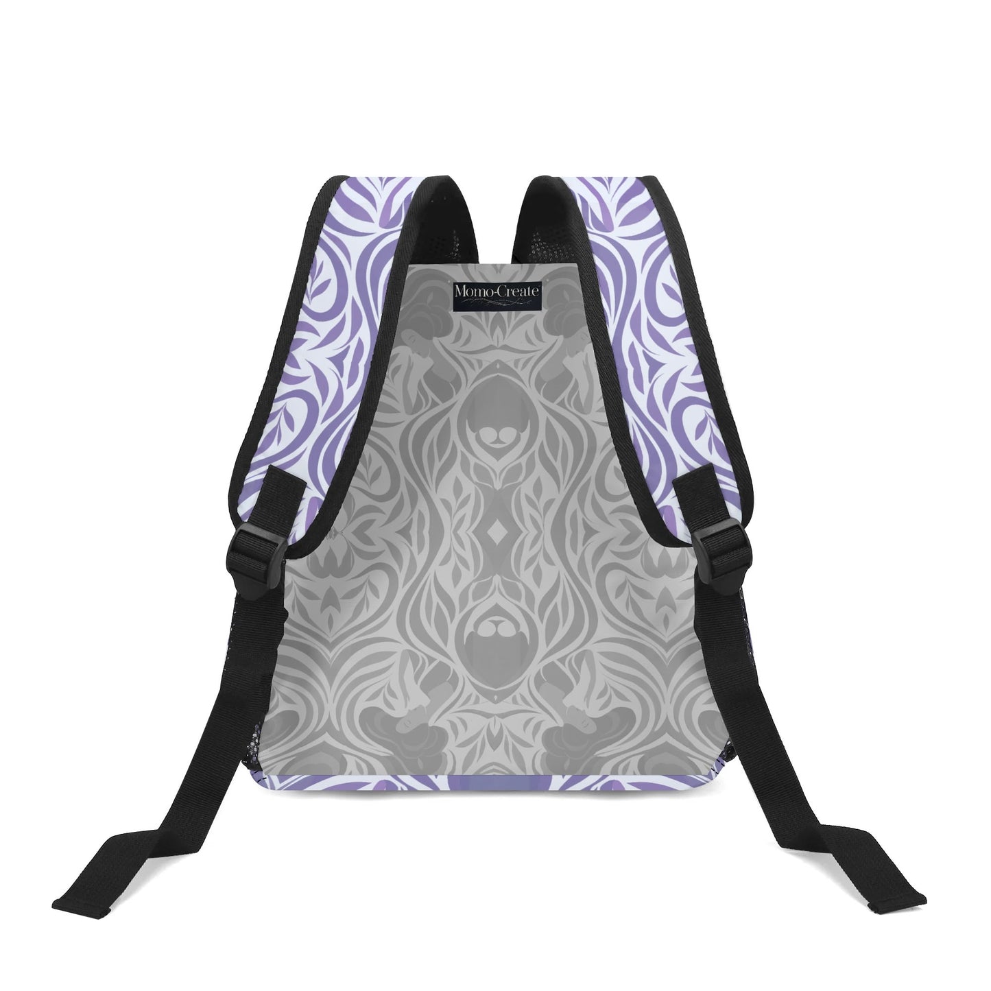 Yumeji Inspired 11 Inch Daypack – Cute All-Over-Print Backpack with Japanese Art Motif / Stylish