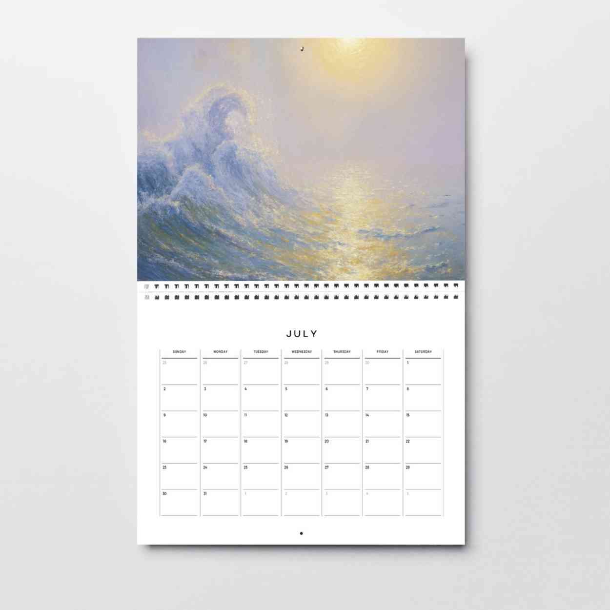 Monet-Style Great Wave | Impressionist Golden Sea | Inspired by Hokusai | High-Resolution Digital Download (300DPI, A0 Print Ready)
