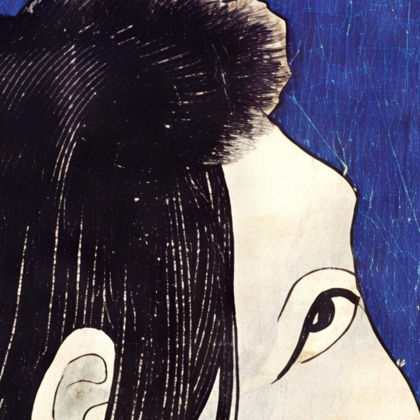 Hokusai Masterpieces 03– Ukiyo-e & Hand-painted Works (4 Digital Prints, Kanji Title Included)