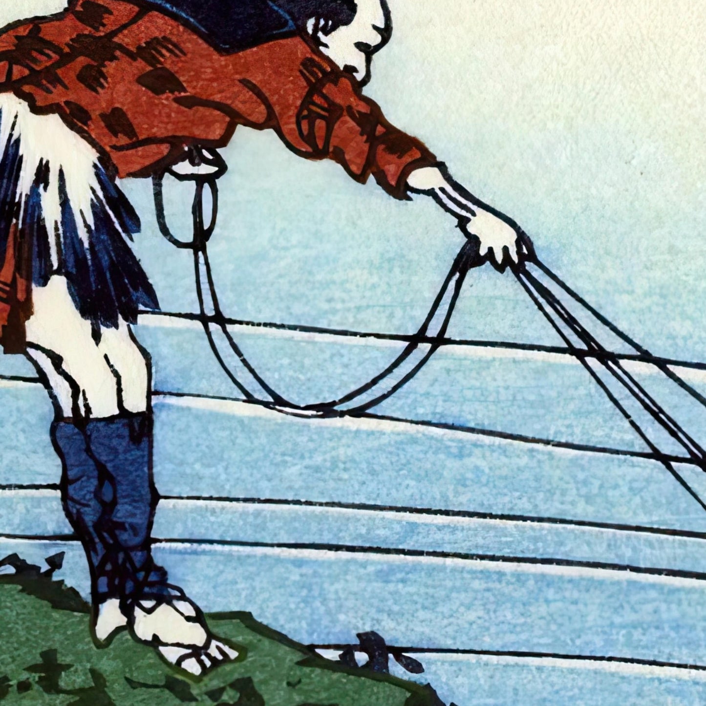 Hokusai Masterpieces 01– Ukiyo-e & Hand-painted Works (4 Digital Prints, Kanji Title Included)