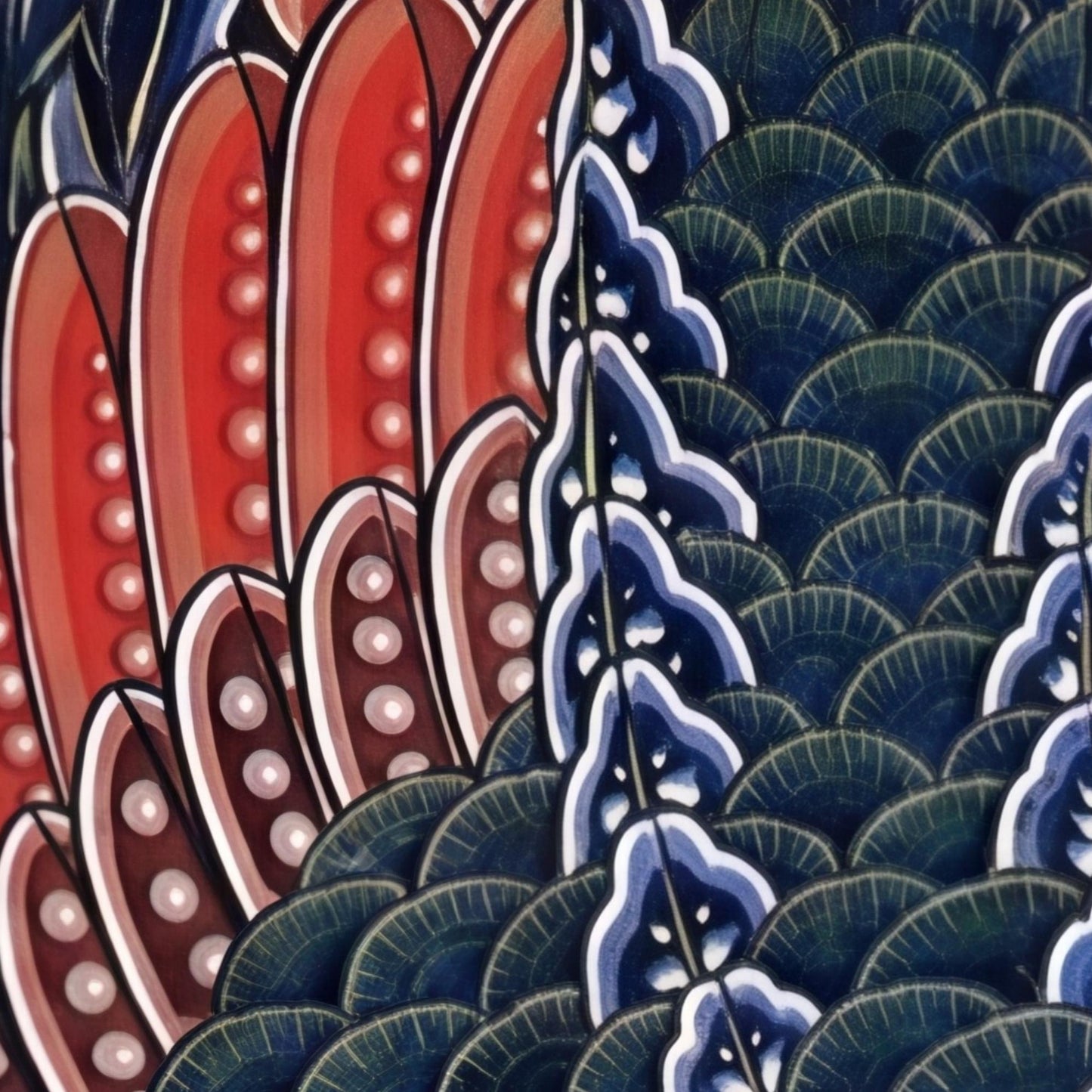 Hokusai Masterpieces 03– Ukiyo-e & Hand-painted Works (4 Digital Prints, Kanji Title Included)