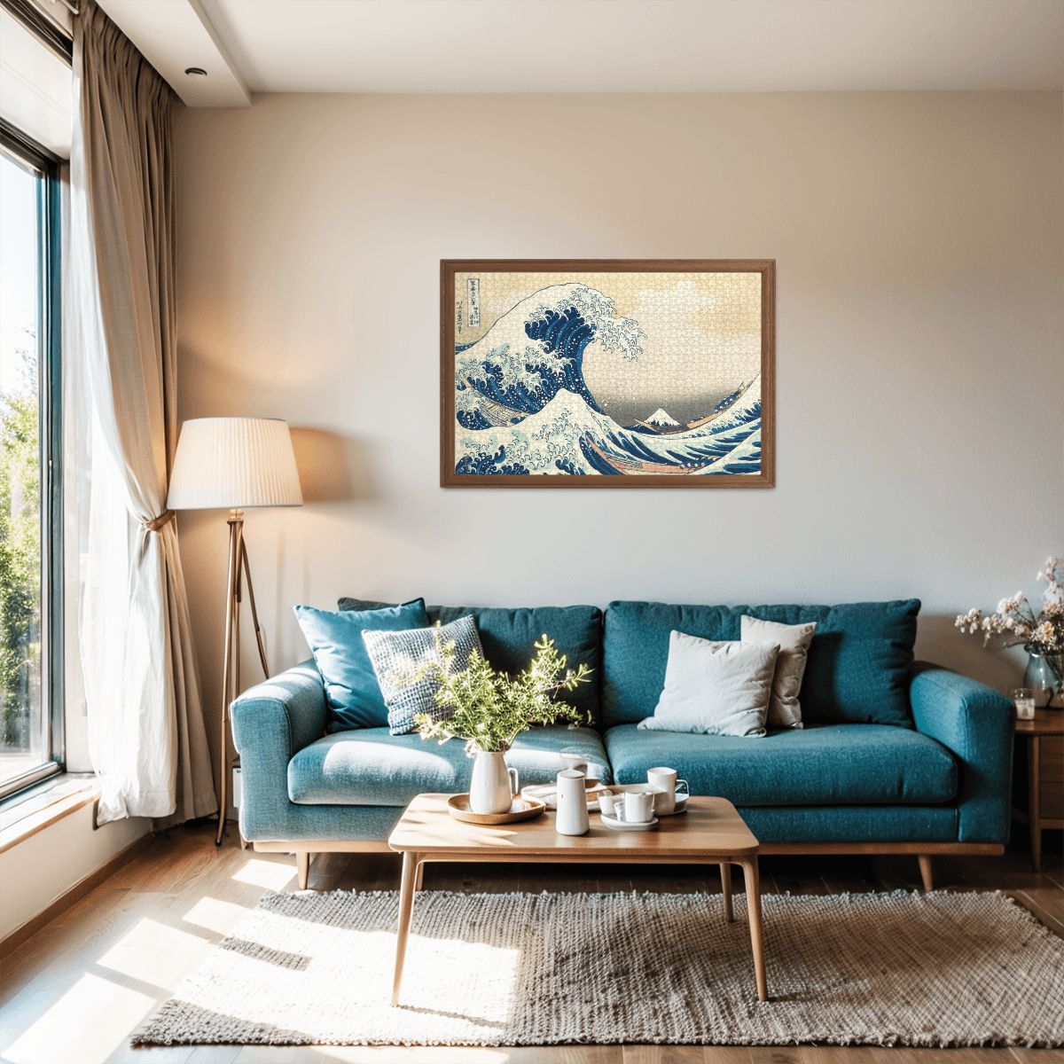 Wooden Jigsaw Puzzles 1000 pcs - Hokusai The Great Wave off Kanagawa — The Eternal Surge